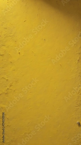 Yellow wall texture with scratches