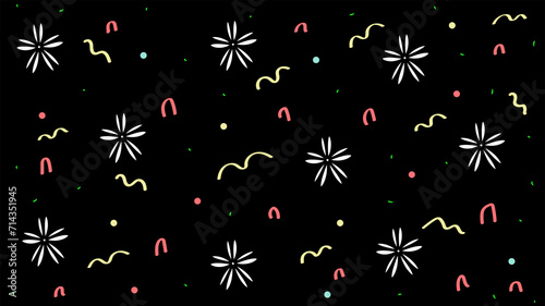 seamless pattern with stars