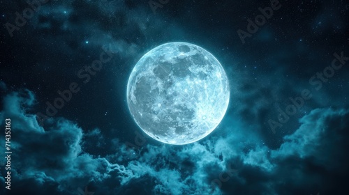  a full moon in the night sky with clouds and stars on a dark night sky with stars and clouds on a dark night sky with clouds and stars in the foreground.