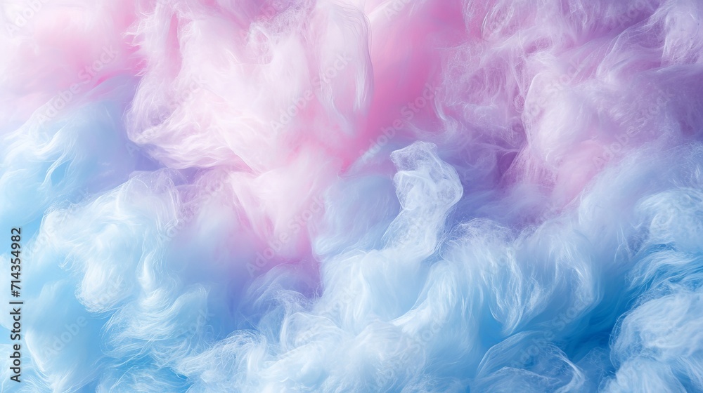 Cotton candy background