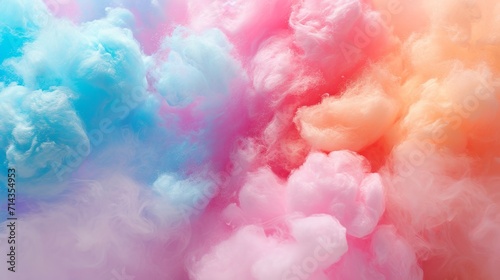 Cotton candy background