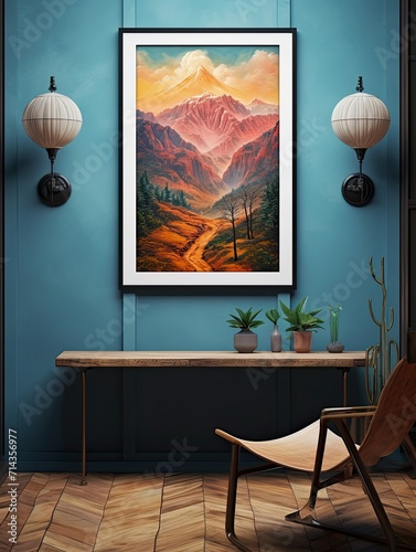 Wanderlust Travel Destinations: Trekking Trails Tabled for Stunning Wall Art photo