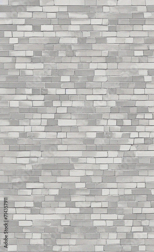 Stonewall background. White and gray backdrop. Pattern of wall. Minimalist natural design. Gray brick texture. Close-up. Stone surface. 