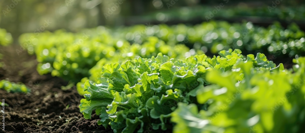 Farmers growing organic vegetables, including mangold. Farmers growing organic vegetables, including mangold.