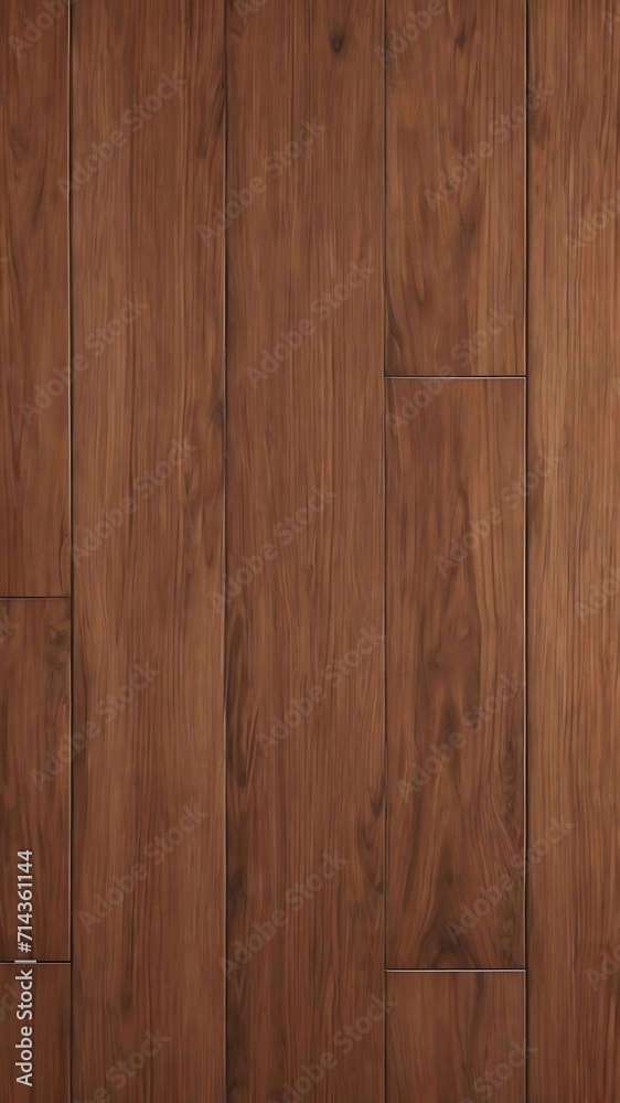 Fototapeta premium Brown wooden flooring
