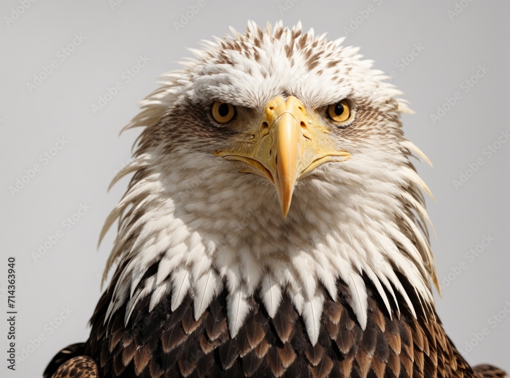 Obraz premium Regal Eagle on White