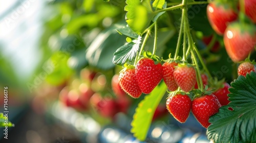 The cultivation and production of Strawberries  a successful harvest.