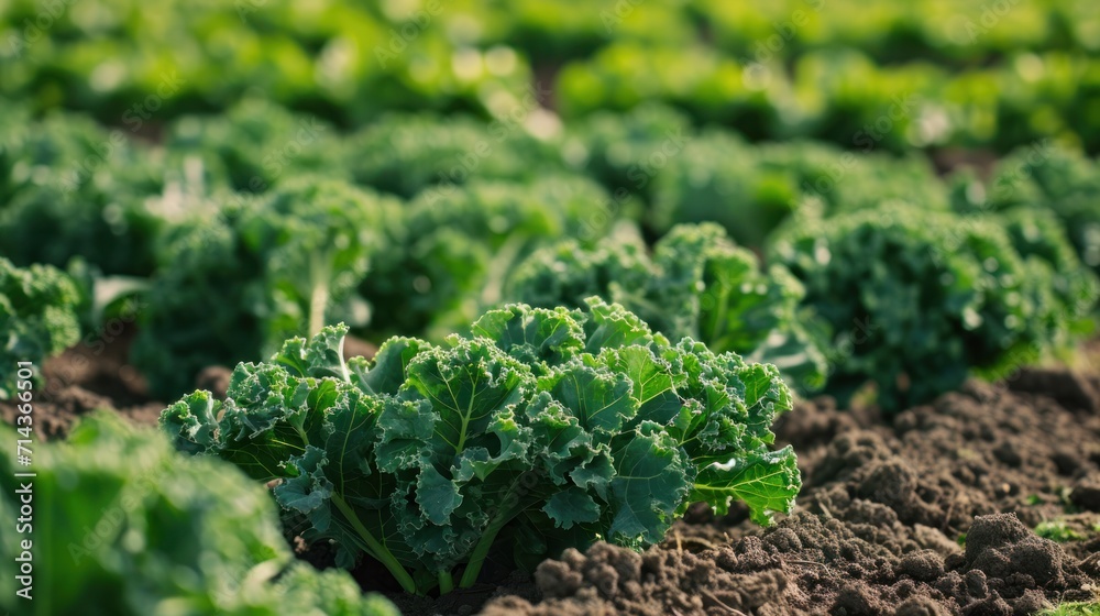 The cultivation and production of kale, a successful harvest. The cultivation and production of kale, a successful harvest.