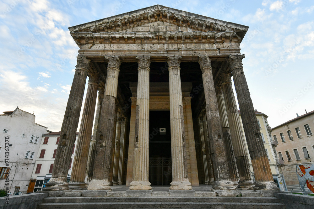 Temple of Augustus and Livia - Vienne, France Temple of Augustus and Livia - Vienne, France