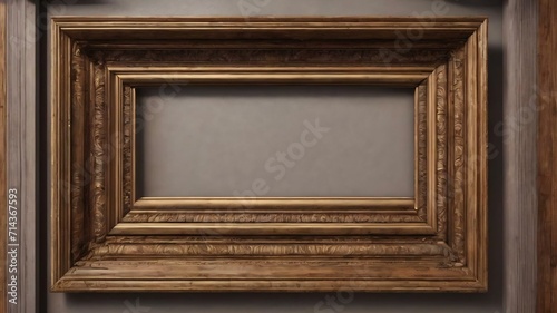 Old wooden frame © Wix