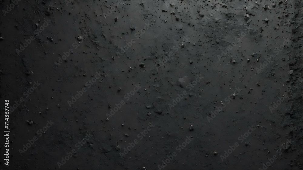 Fototapeta premium Grunge black concrete textured background