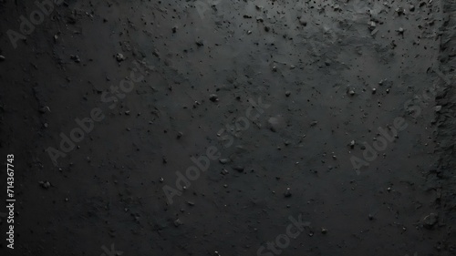 Grunge black concrete textured background