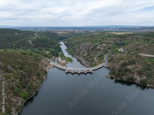 Grangent Hydroelectric Dam - France photo