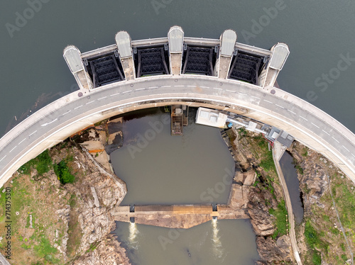 Grangent Hydroelectric Dam - France photo