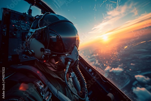 An adrenaline-fueled journey through the boundless sky captured in a screenshot, as a fearless pilot navigates the open cockpit of their plane in the great outdoors