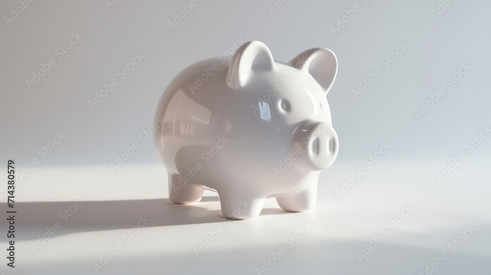 Finances and investments bank. Bank deposit. Financial education. Piggy bank adorable pink pig close up. Accounting and family budget. Piggy bank symbol of money savings. More ideas for your money.