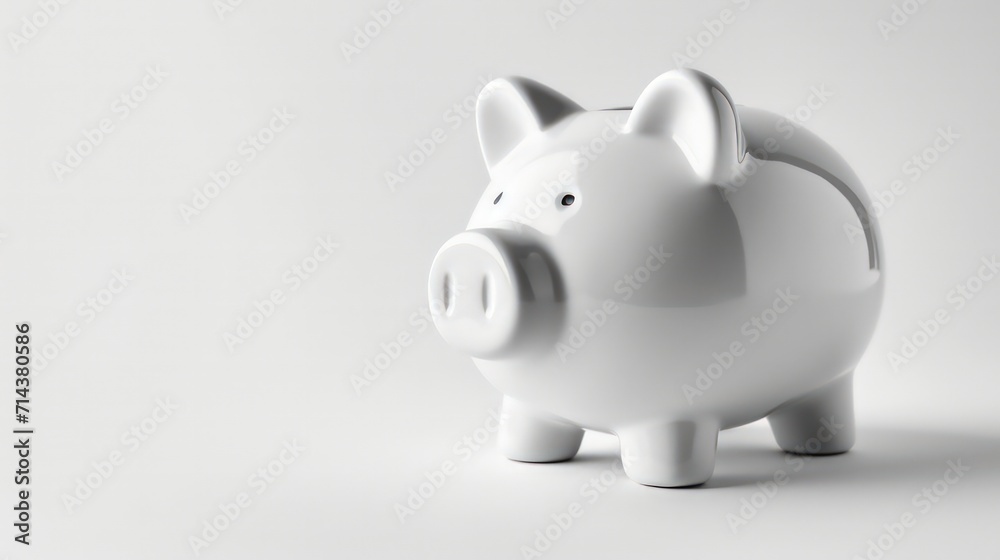 Finances and investments bank. Bank deposit. Financial education. Piggy bank adorable pink pig close up. Accounting and family budget. Piggy bank symbol of money savings. More ideas for your money.