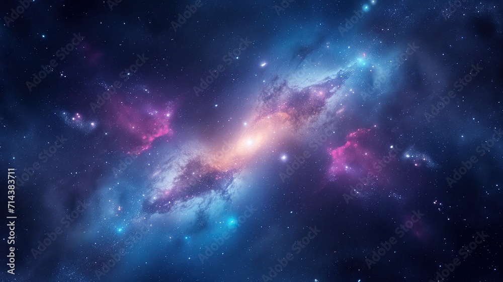 Space galaxy and stars Space galaxy and stars