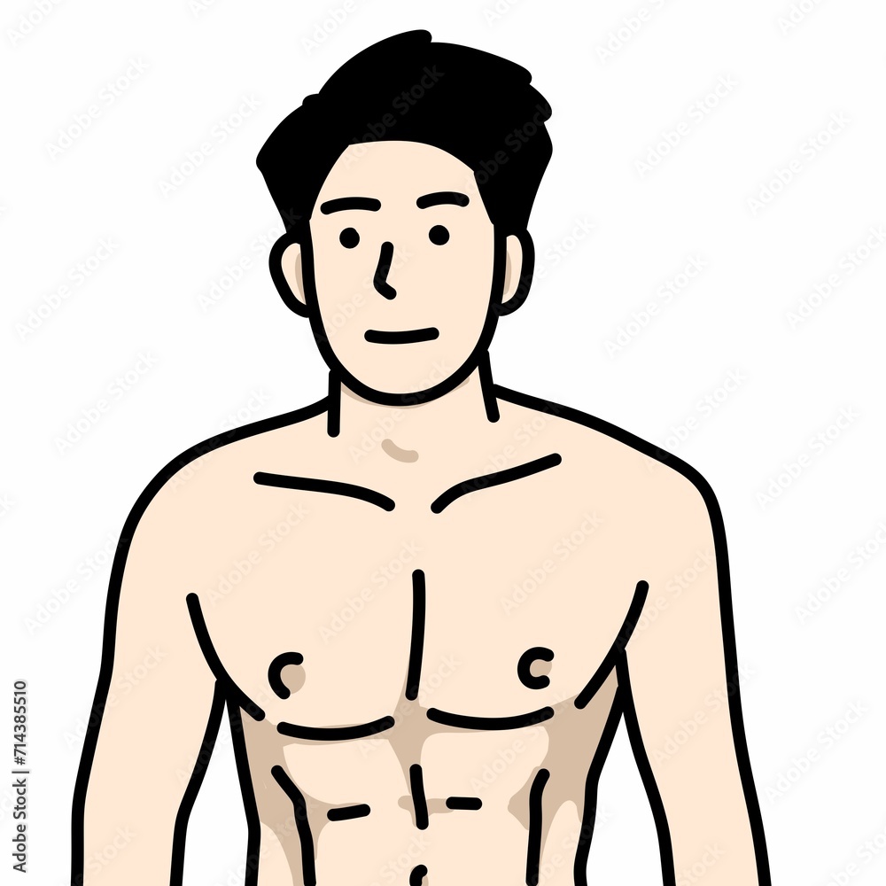 cartoon illustration of on white background cartoon illustration of on white background