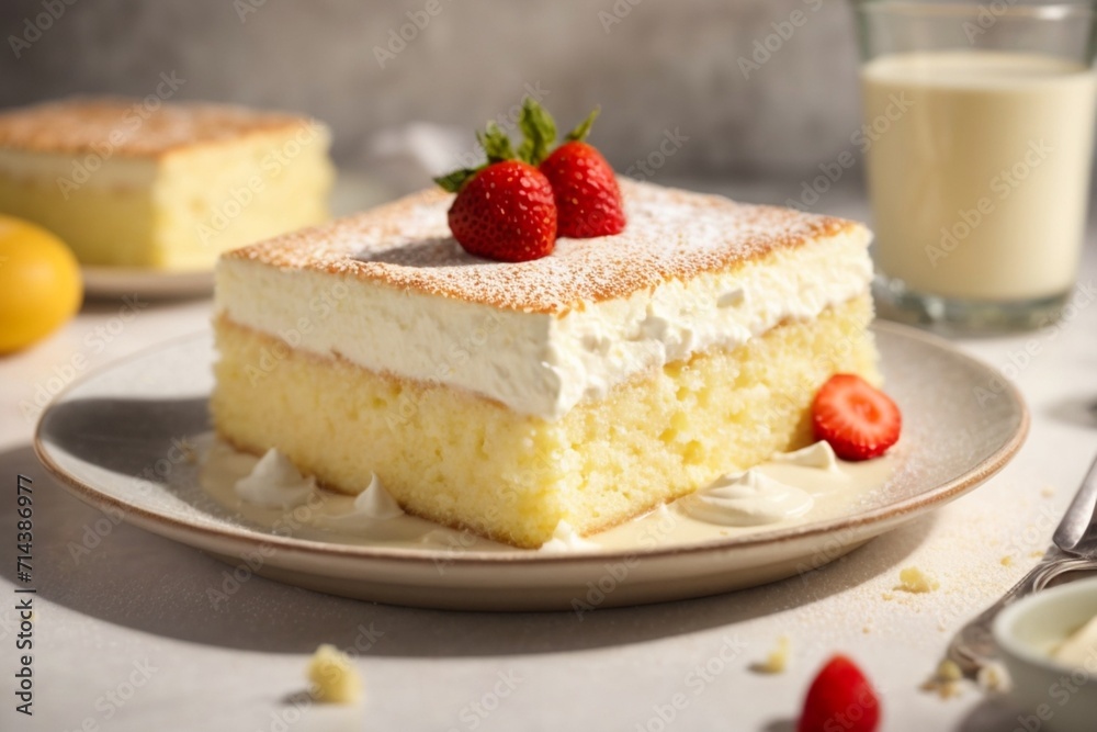 Pastel de Tres Leches Pastel de Tres Leches