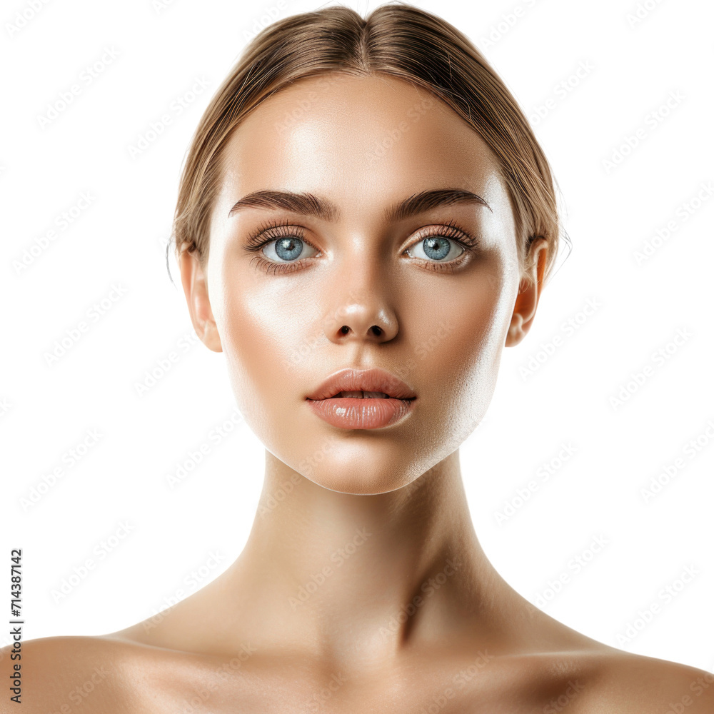 beauty female model in transparent background beauty female model in transparent background