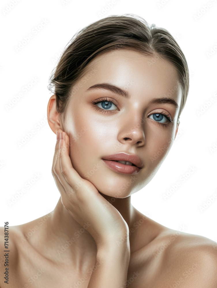 beauty female model in transparent background beauty female model in transparent background