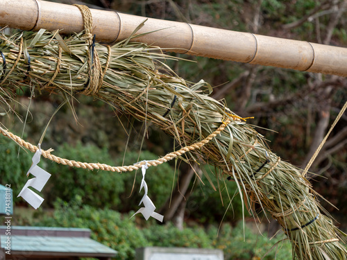 神社の茅の輪