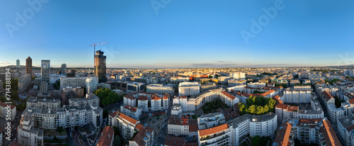 Lyon City Skyline - France photo