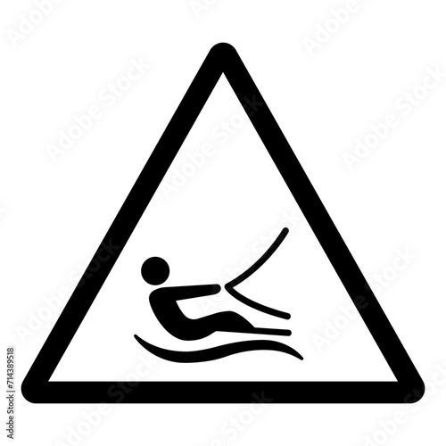 kite surfer Symbol Sign,Vector Illustration, Isolate On White Background Label. EPS10