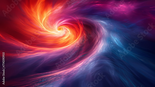 Digital abstract background illustrating the fluidity of kinetic motion art