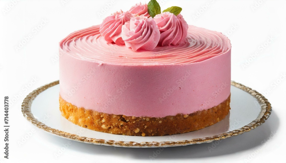 chocolate cake with pink frosting chocolate cake with pink frosting