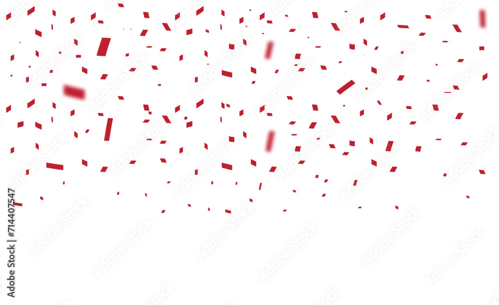 confetti isolated on transparent background. Bright festive tinsel.	