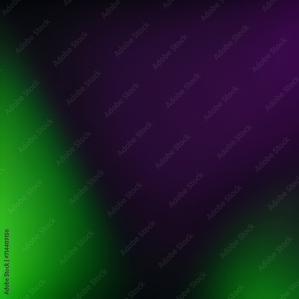 Fototapeta premium Beautiful gradient dark green purple background color