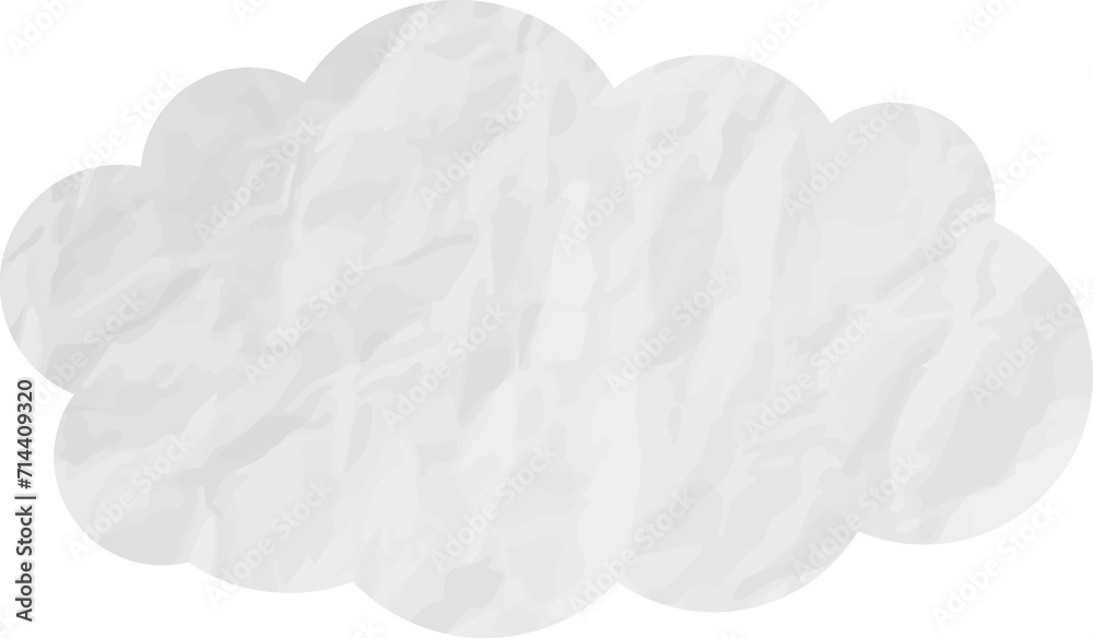 cloud paper art cloud paper art