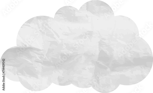 cloud paper art