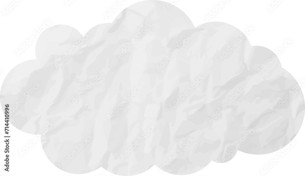 cloud paper art cloud paper art