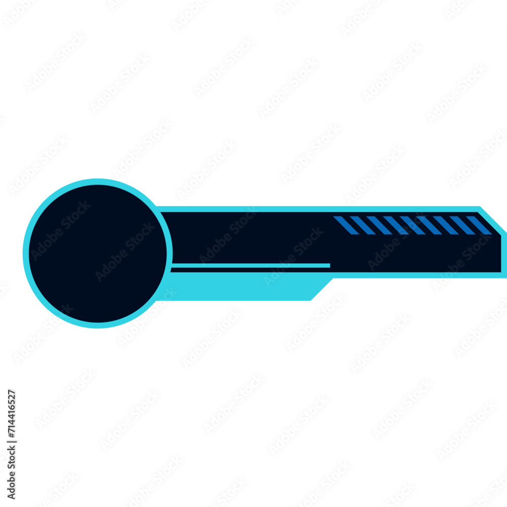 Futuristic Geometric Lower Third Futuristic Geometric Lower Third