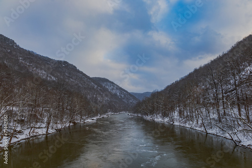 Winter in the New River Gorge