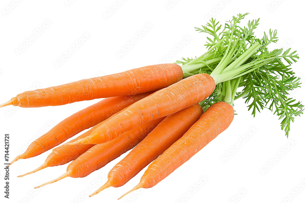 Fresh Organic Carrots Bunch Isolated on transparent Background - Healthy Vegetable Market Nutrition Fresh Organic Carrots Bunch Isolated on transparent Background - Healthy Vegetable Market Nutrition