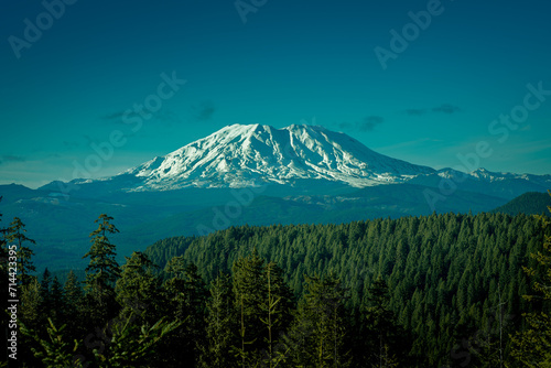 Fotografie Volcanic Majesty: The Stature of St. Helens