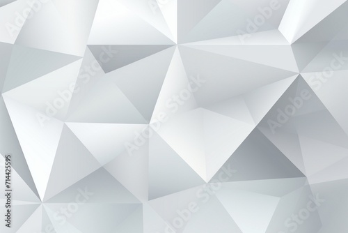white polygonal background. Abstract geometric background