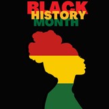 Black history month celebrate. illustration design graphic Black history month banner