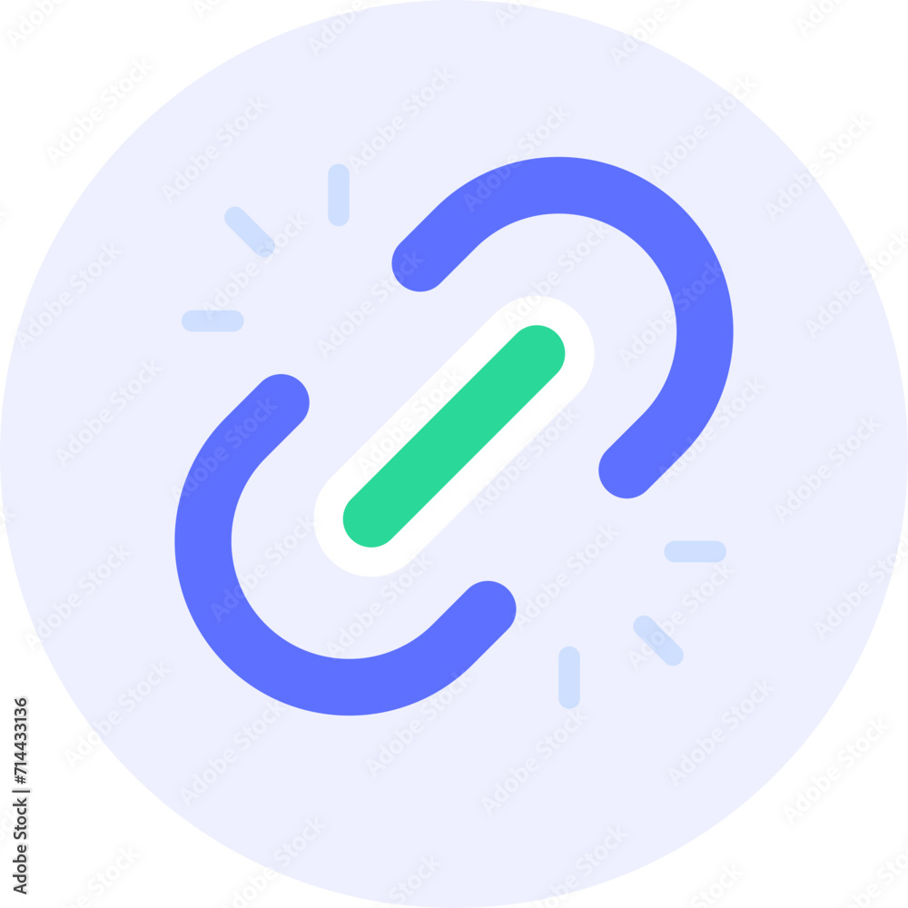 chain connection link modern icon illustration chain connection link modern icon illustration