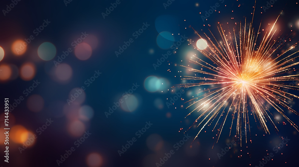Fireworks background for celebration, holiday celebration concept Fireworks background for celebration, holiday celebration concept