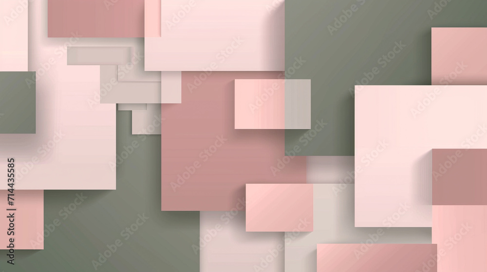 Soft Mauve-Gray and Olive abstract background vector presentation design. PowerPoint and business background.