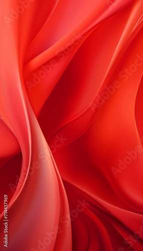 Red satin background with drapery