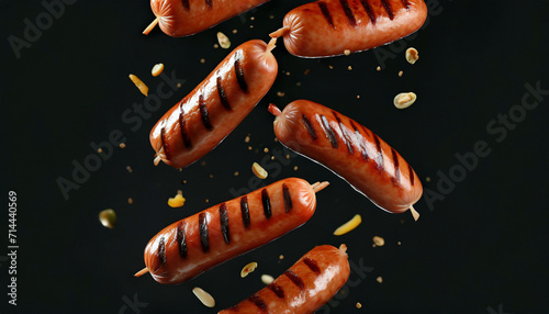 Flying Grilled Sausages