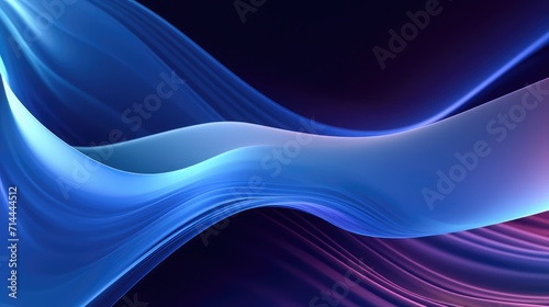 Abstract wave blue backgrounds modern design