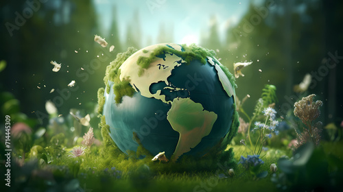 Environmental protection background, world environment day background, protect the environment