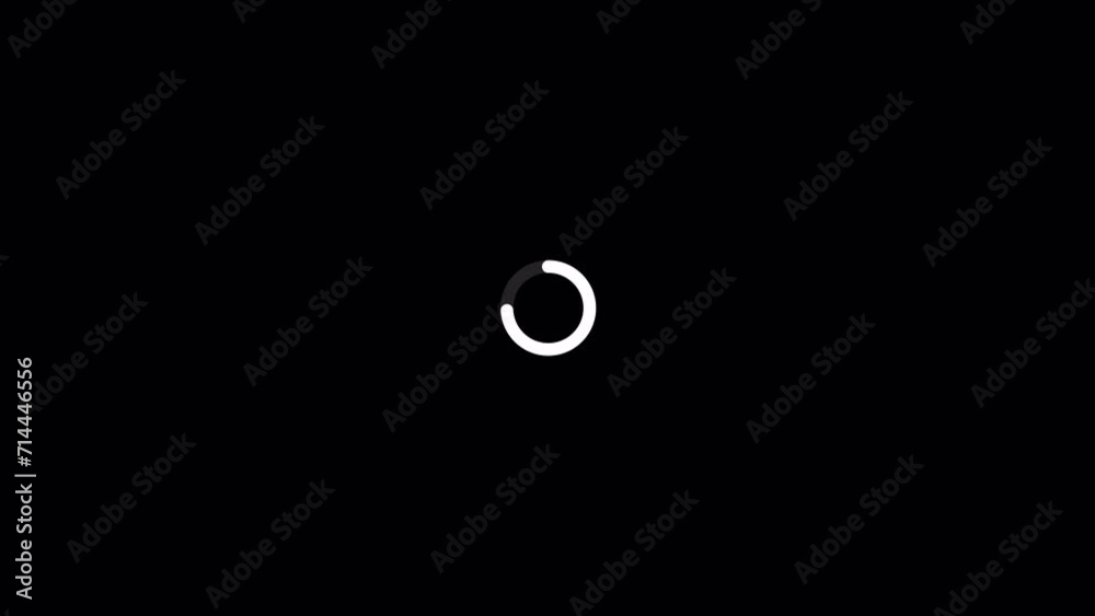 Loading Circle Animation, Animation of a loading spinning load wheel, Waiting for download, Buffering circle loading animation on a black background with alpha channel Loading Circle Animation, Animation of a loading spinning load wheel, Waiting for download, Buffering circle loading animation on a black background with alpha channel